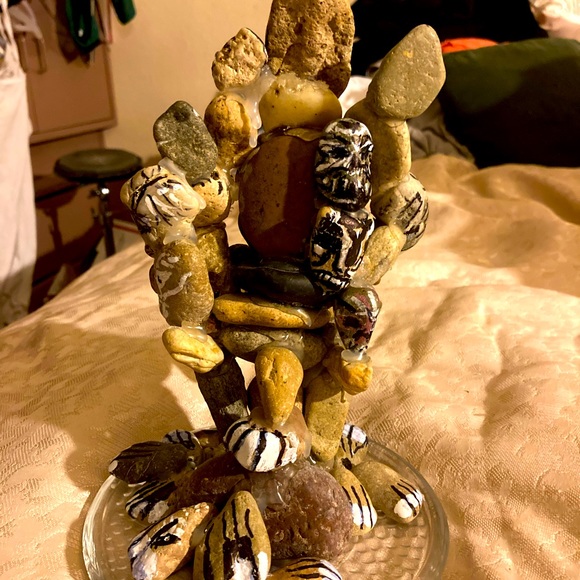 Homemade African or Myan sculpture Art - Picture 8 of 12